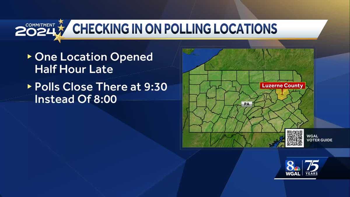 Pennsylvania County Extends Voting Hours Due to Ballot Issues