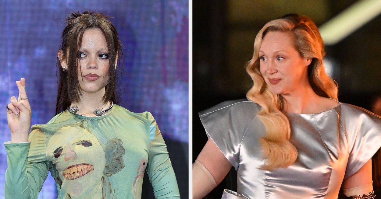 Featured image for Viral Spotlight on Jenna Ortega and Gwendoline Christie's Height Difference