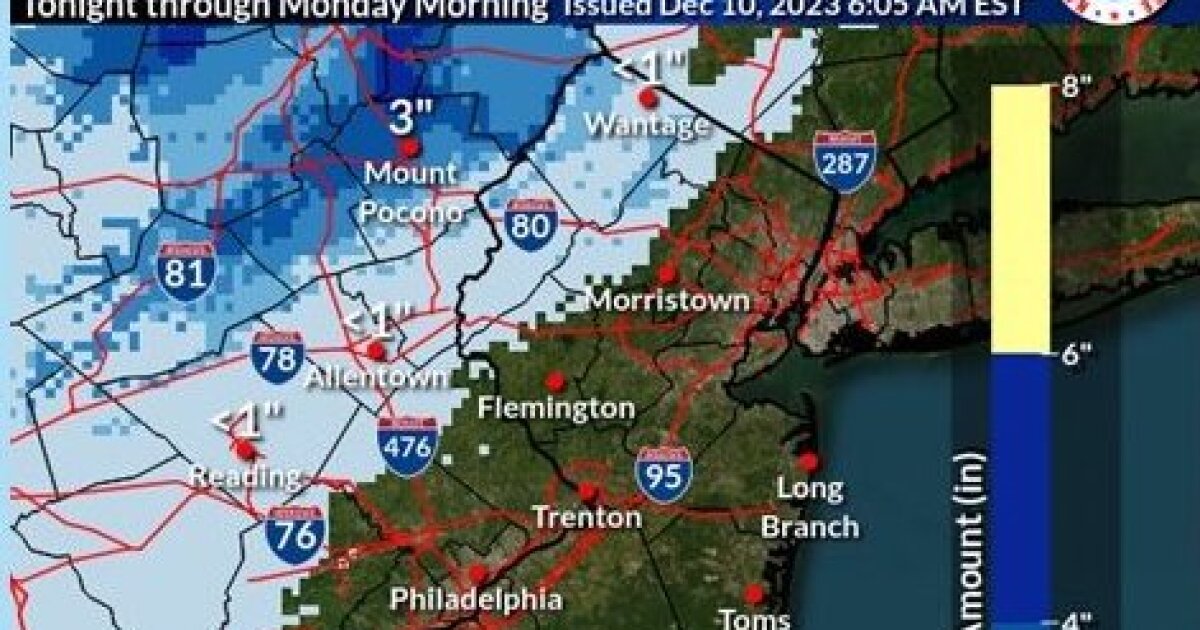 Impending Storm Brings Snow and Flood Risks to Lehigh Valley and Central Pennsylvania