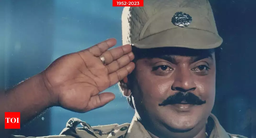 Featured image for "Vijayakanth: A Tribute to the Fiery Icon Who Captivated Hearts and Politics"