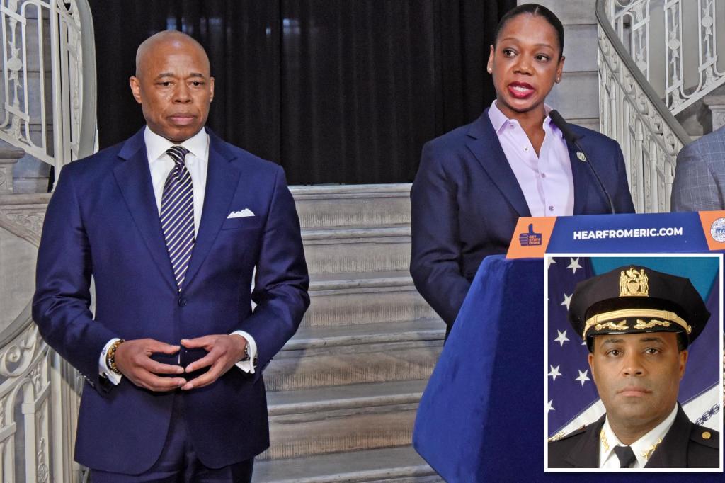 Featured image for The Controversial Resignation of NYPD Commissioner Keechant Sewell.