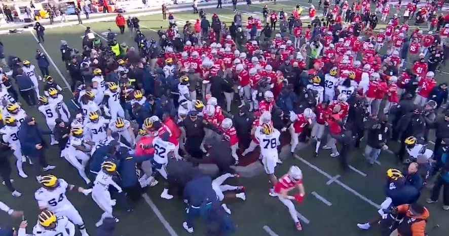 Ohio State vs Michigan: Rivalry Intensifies Amid Playoff Hopes and Midfield Brawl