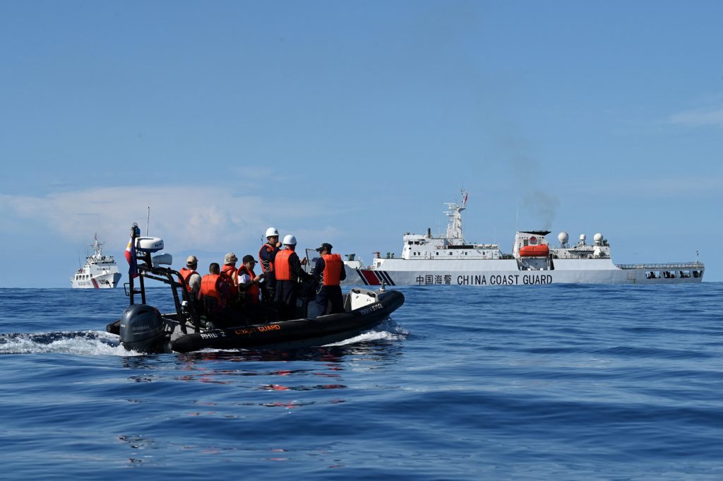 Chinese Ships Chase and Block Philippine Vessels in South China Sea as U.S. Backs Ally