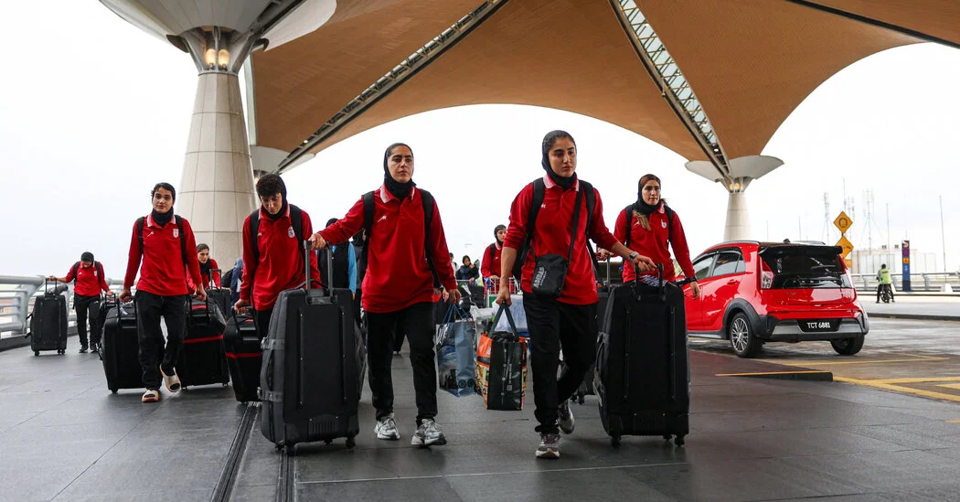Five Iranian Women’s Soccer Players Revoke Asylum Claims, Depart Australia for Oman