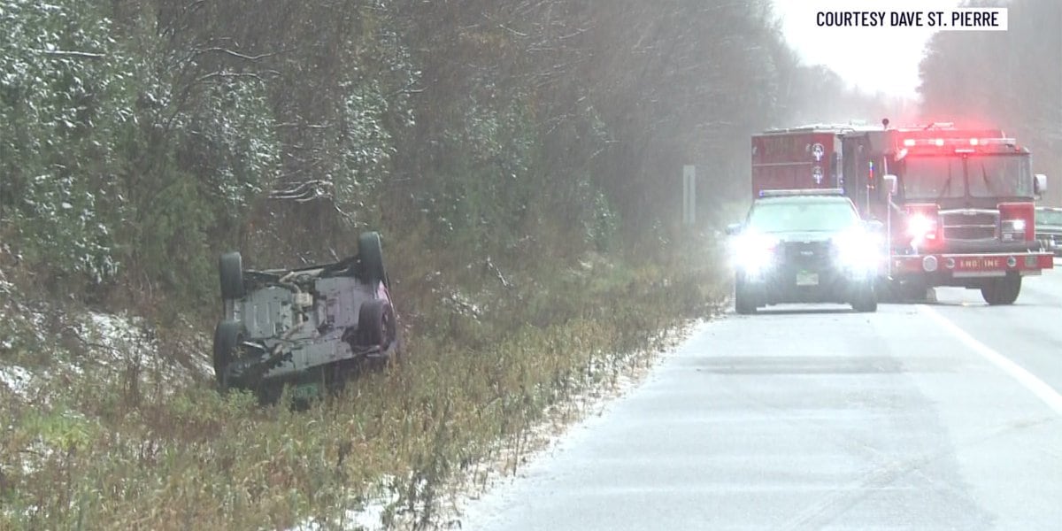 Winter Weather Wreaks Havoc on New England Roads