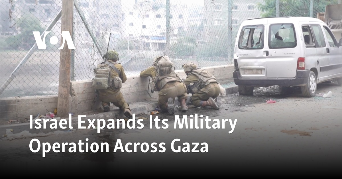 Israeli Military Widens Gaza Offensive