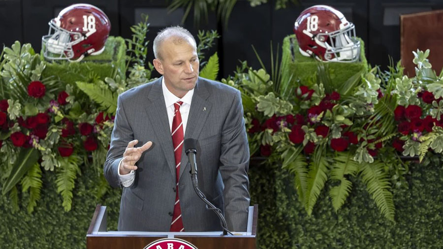 Featured image for "Alabama's Transition: Analyzing Kalen DeBoer's Impact on the Crimson Tide"
