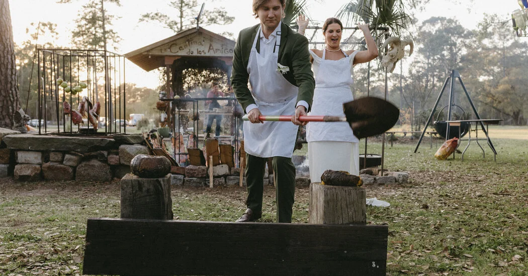 Featured image for Open-Flame Feasts Redefine Wedding Catering in Louisiana