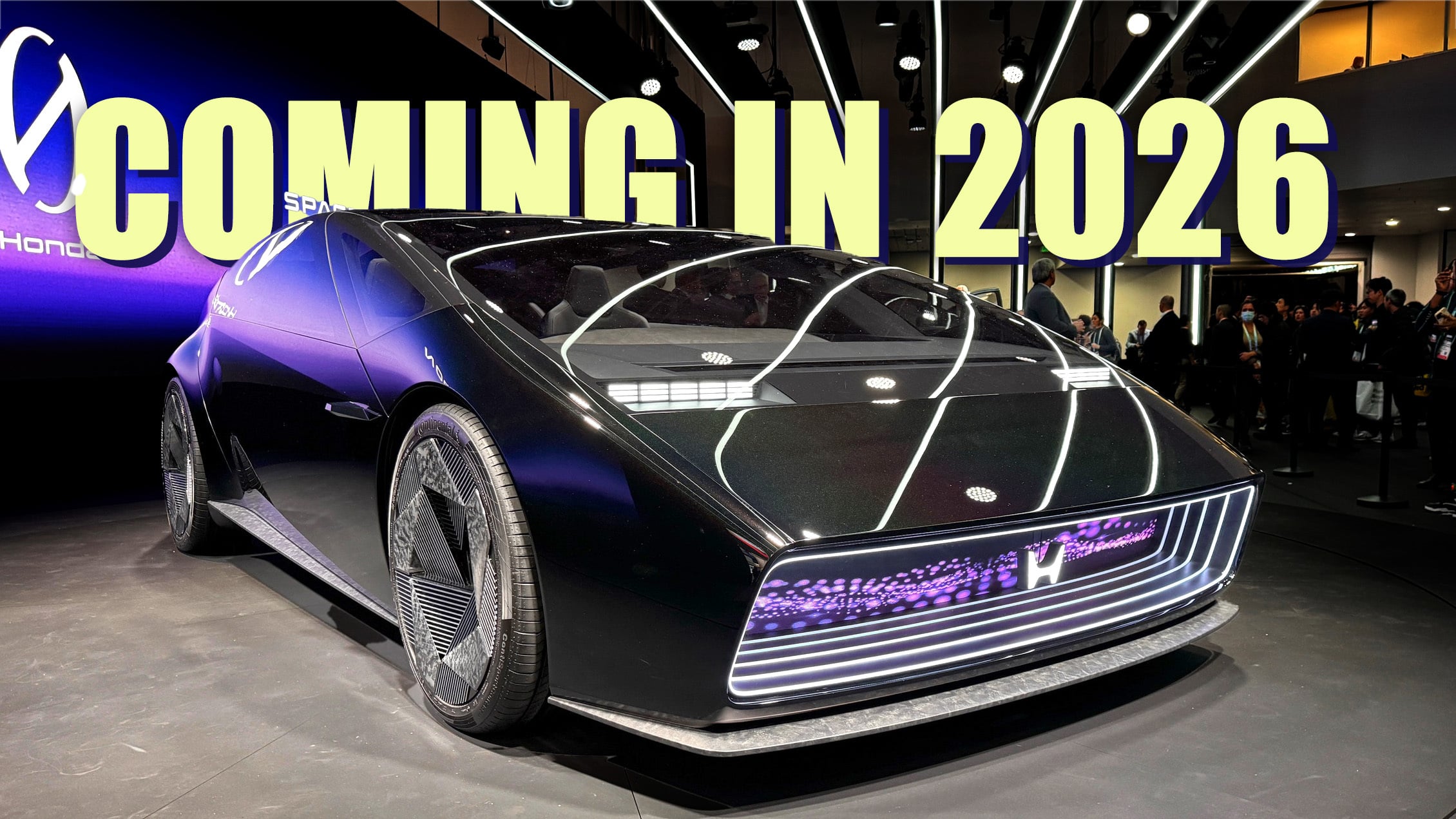 "Honda's 90% Production-Ready Saloon EV Concept Set for 2026 Launch"