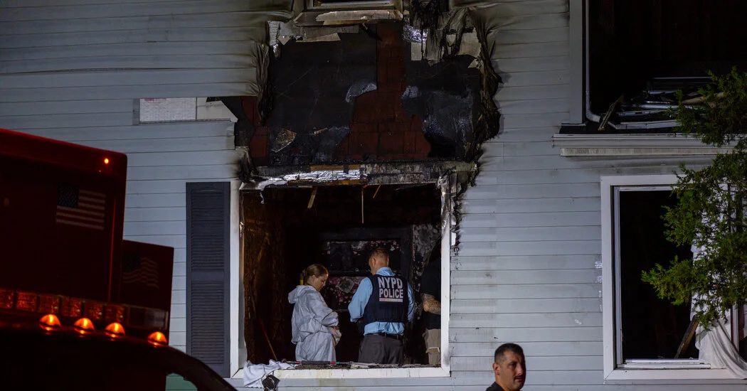 Suspect Arrested in Queens Elderly Couple's Murder and Arson