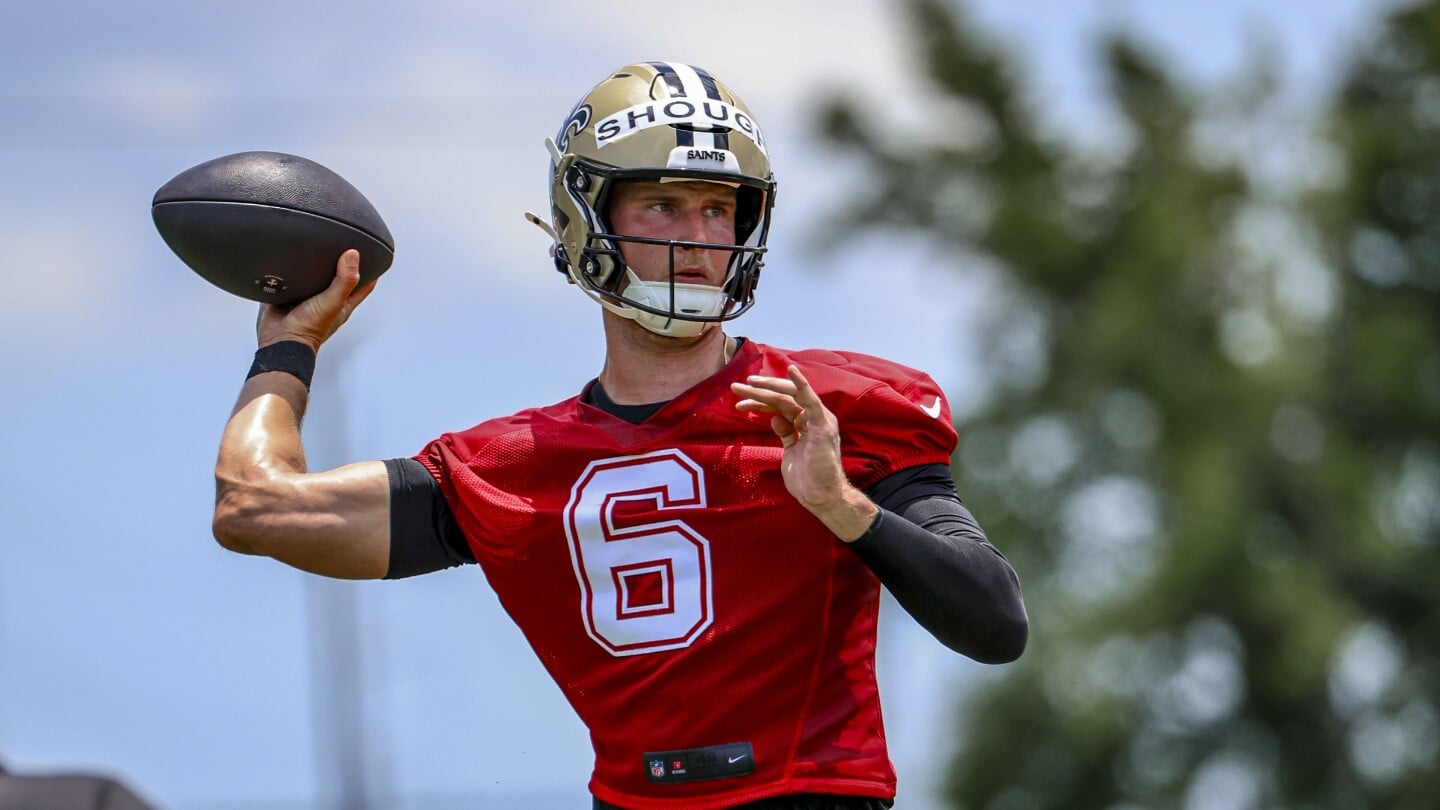 Featured image for Saints' Tyler Shough Navigates Rookie Season Amid Uncertainty and Competition