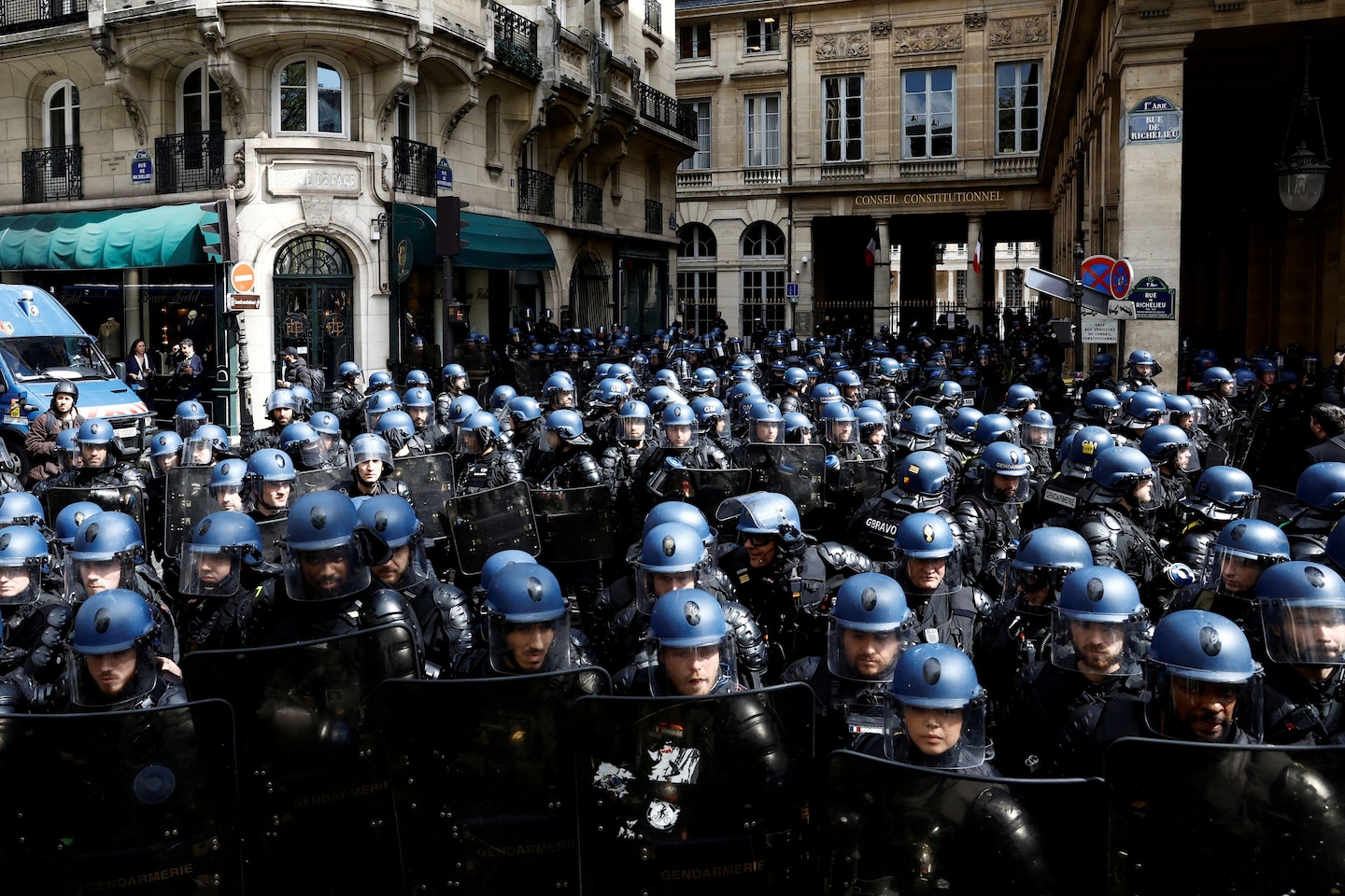 France awaits ruling on Macron's pension reform as protests continue.