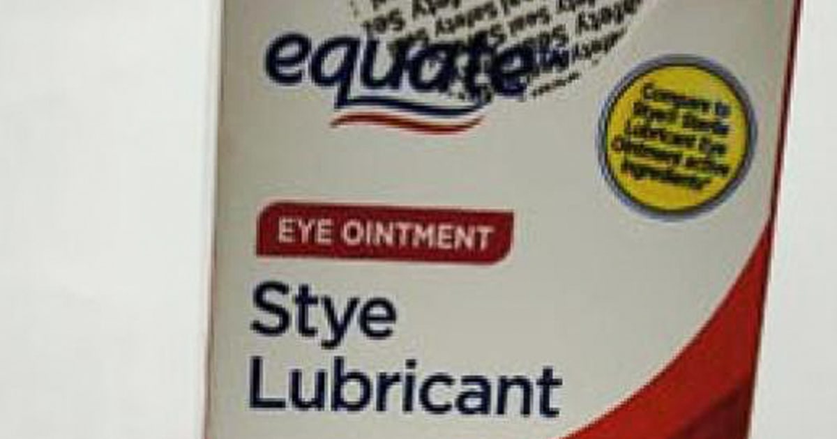 "FDA Recalls Eye Ointments Sold at Walmart and CVS Over Infection Risk"