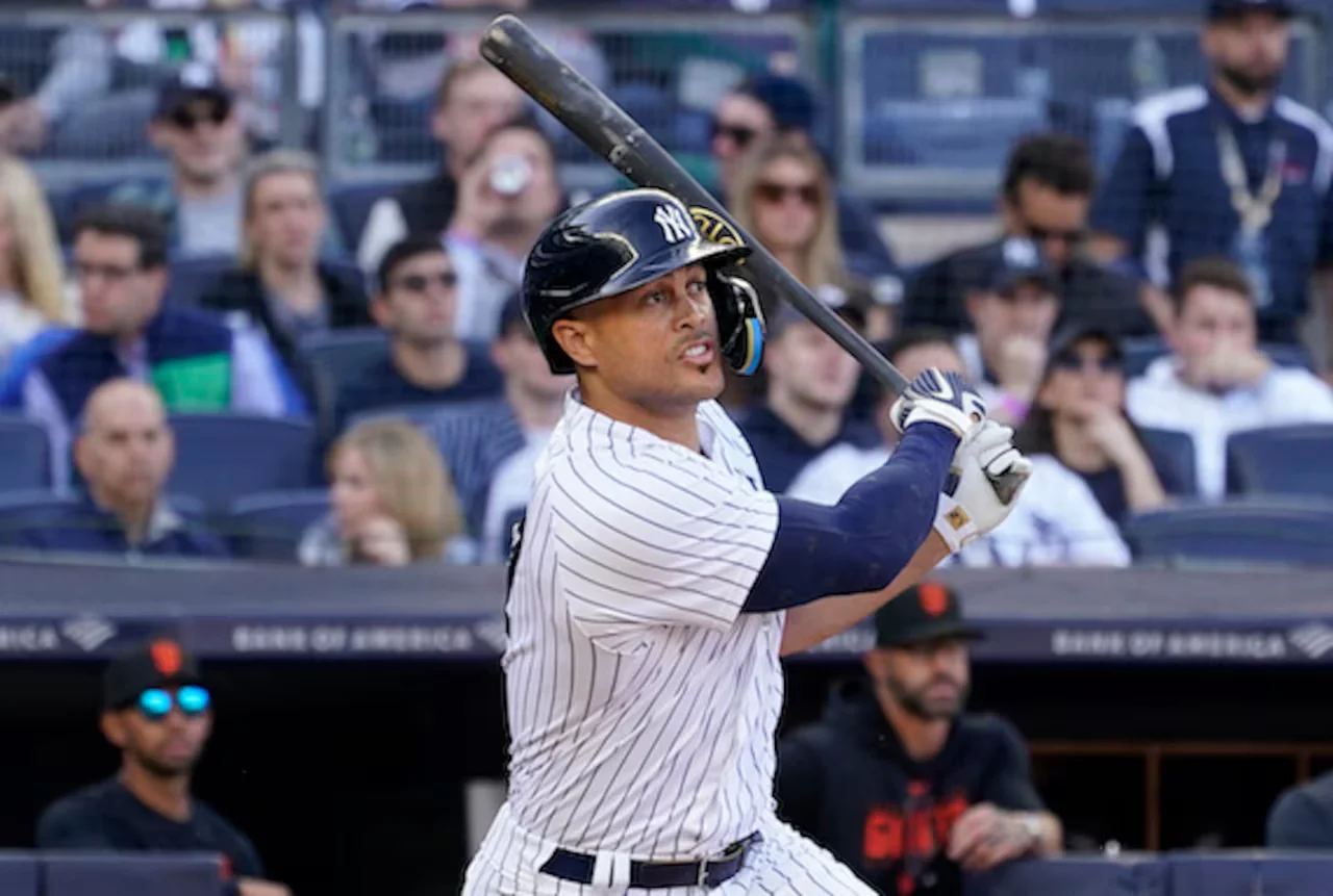 Giancarlo Stanton's Epic Home Run Leaves Yankees in Awe.