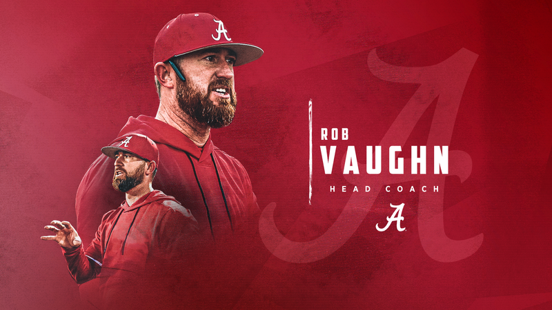 Rob Vaughn Takes Over as Head Baseball Coach at Alabama
