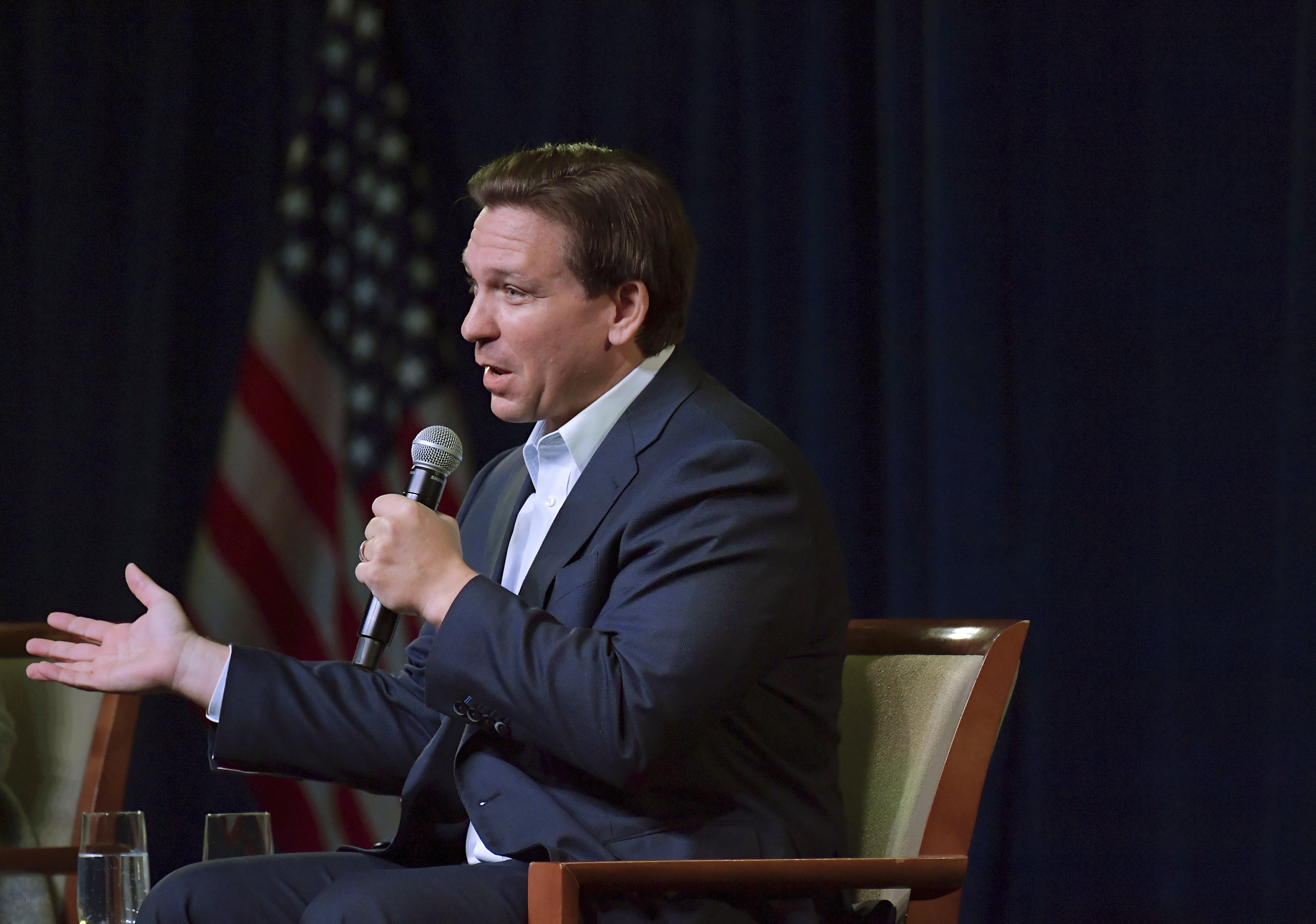 DeSantis caught in the crossfire of Trump and Soros controversies.