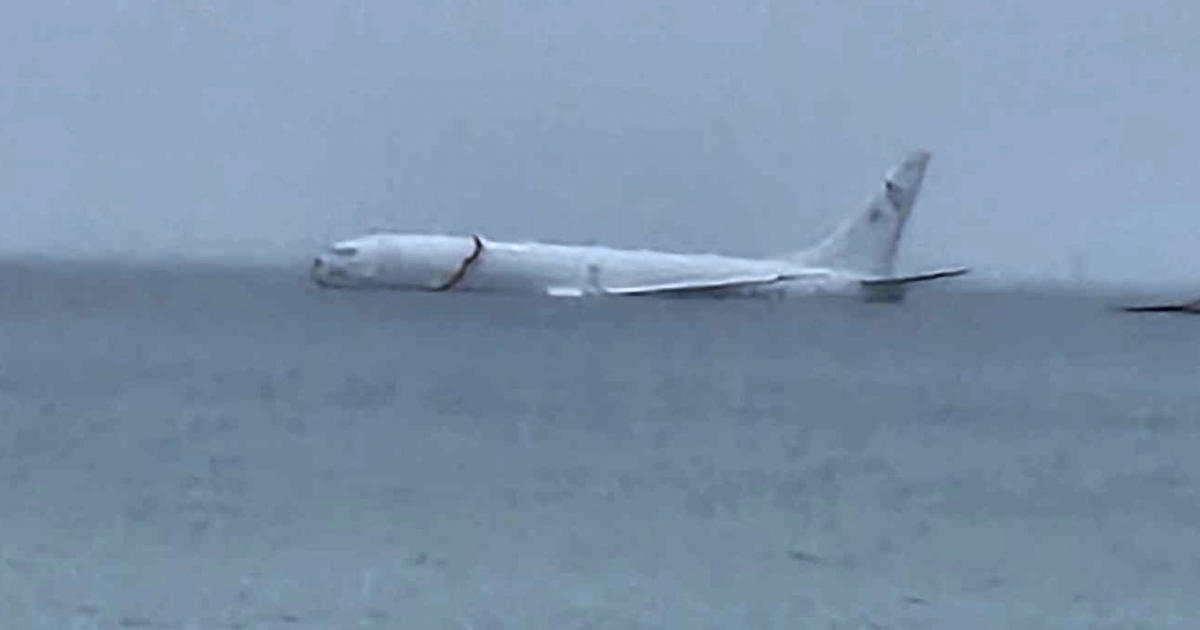 "Navy spy plane's flight recorder recovered after runway overshoot in Hawaii"