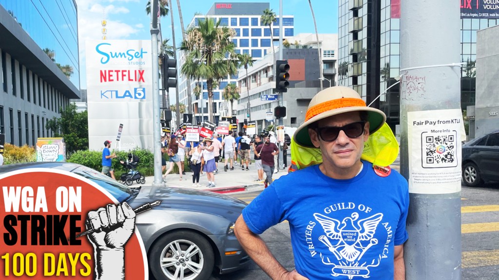 "Health Hazards and Picket Locations: WGA Strike Reaches 100 Days"