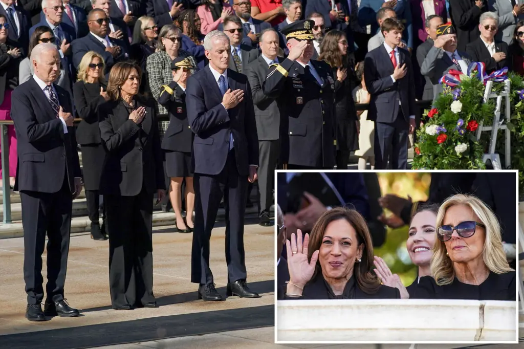 Featured image for Biden and Harris Reunite on Veterans Day, Urge National Unity