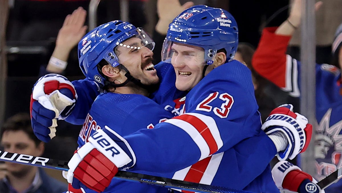 "Rangers Secure Early Playoff Berth with Thrilling OT Win and Historic Comeback"