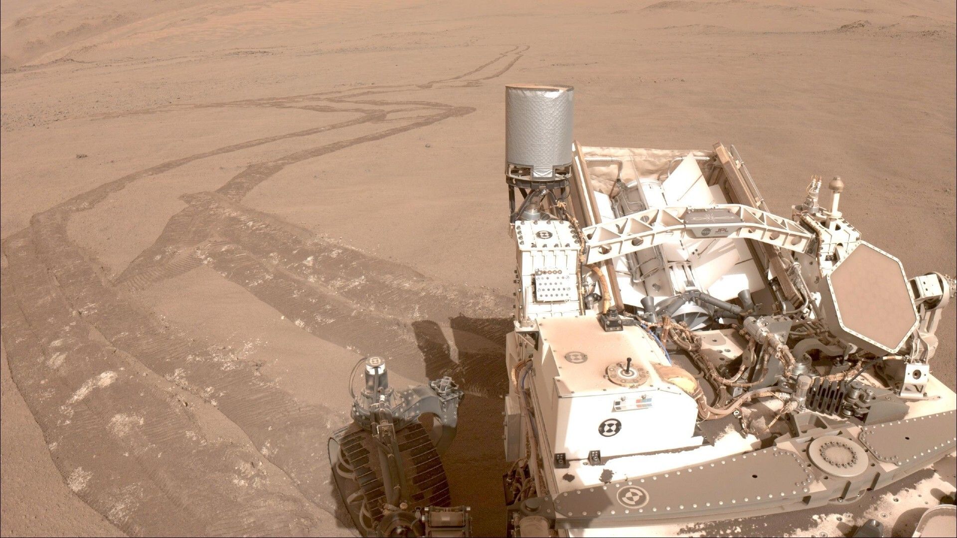 Featured image for Perseverance Rover Nears Record for Miles Driven on Mars