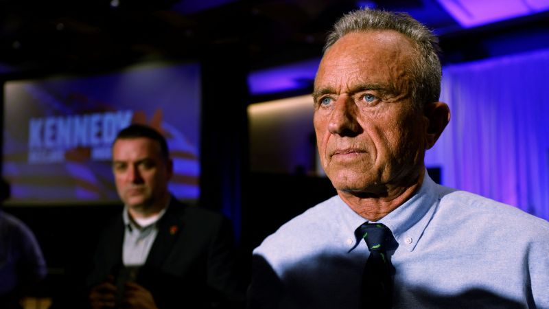 "RFK Jr. to Reveal Running Mate for Third-Party White House Bid in California"