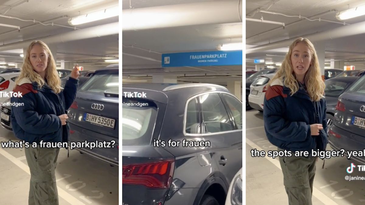 Gender-Specific Parking Spots Surprise American in Germany