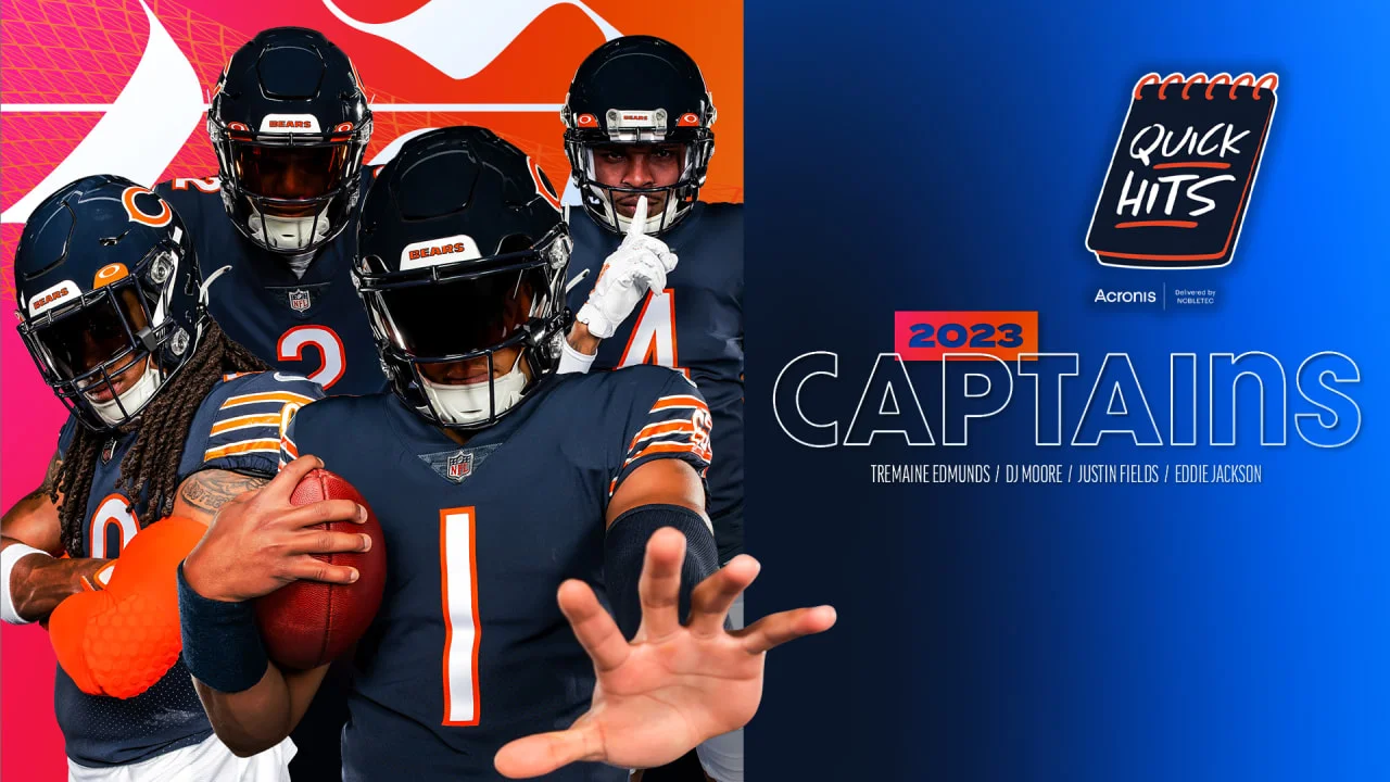 2023 Team Captains Announced for Chicago Bears, Rams, and Auburn