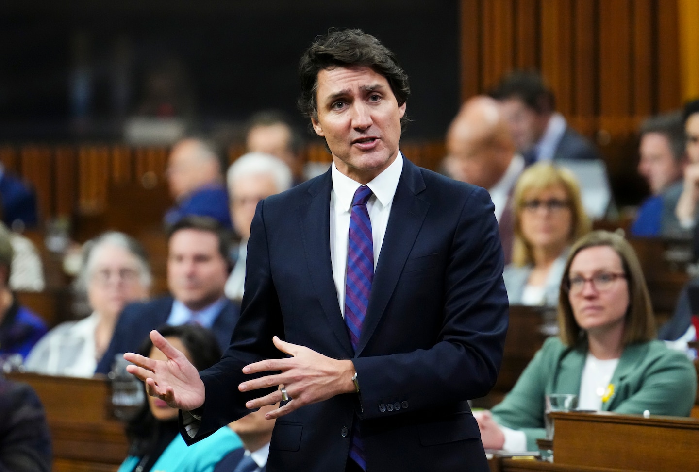 Canada's Trudeau admits failure to meet NATO spending goal in Discord leak.