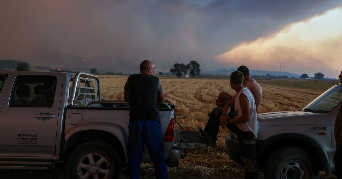 "Deadly Greece Wildfires Ignited by Powerful Winds"