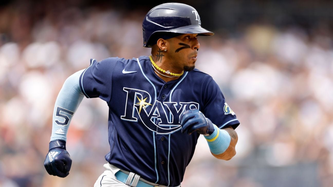 Featured image for Wander Franco benched by Rays for handling frustration.