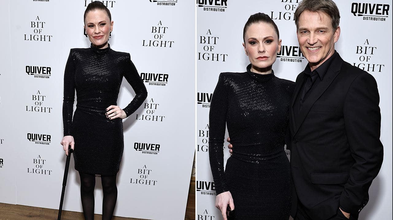 Featured image for "Anna Paquin Overcomes Health Challenges with Cane at Film Premiere"