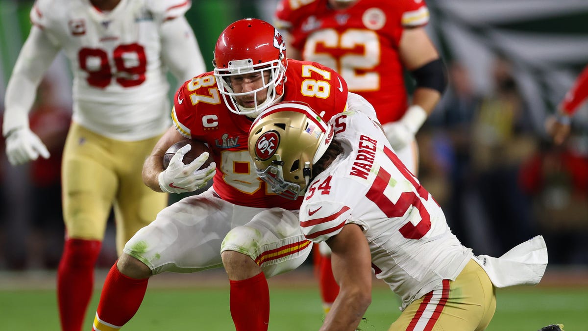 Featured image for "Super Bowl 2024: Chiefs in Red, 49ers in White - Uniform Preview"