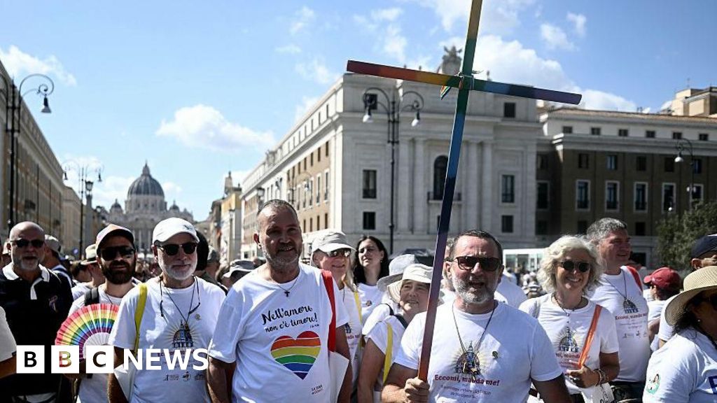 Featured image for LGBTQ+ Catholics' Historic Pilgrimage to Rome Sparks Hope and Controversy