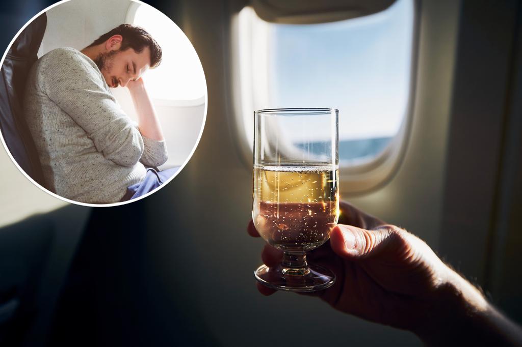 Featured image for In-Flight Alcohol and Napping Linked to Heart Risks, Study Finds