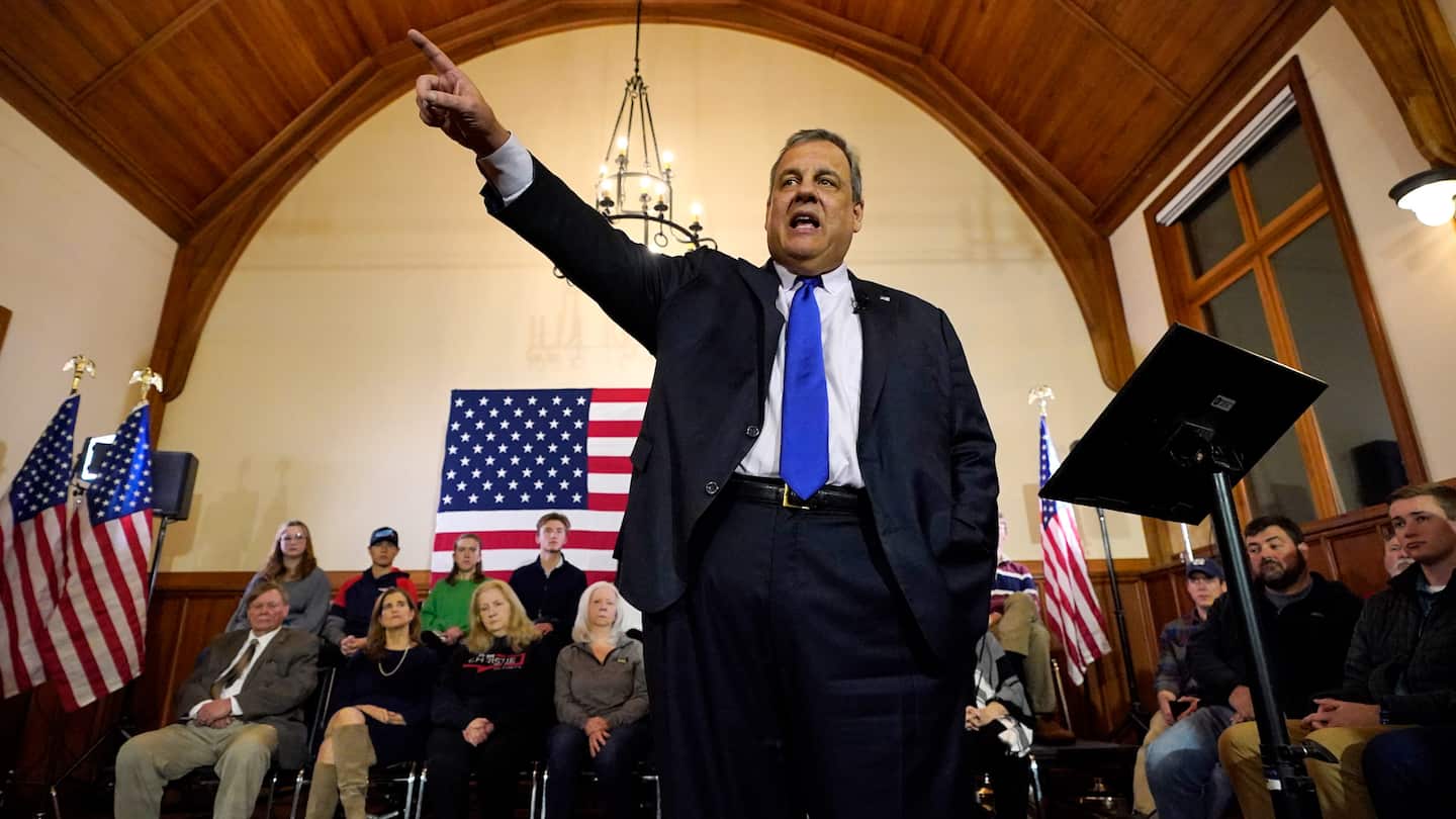 "Desantis and Haley Clash in Republican Debate as Christie Exits 2024 Presidential Race"