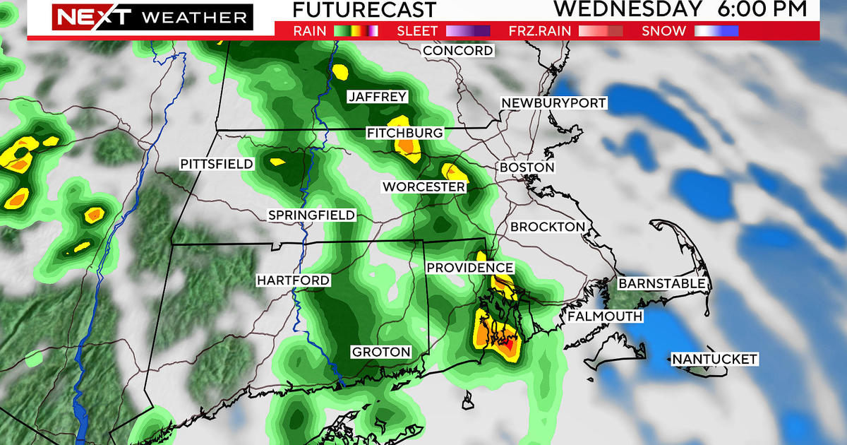 Severe thunderstorms threaten Northeast with hail, lightning, and high winds.
