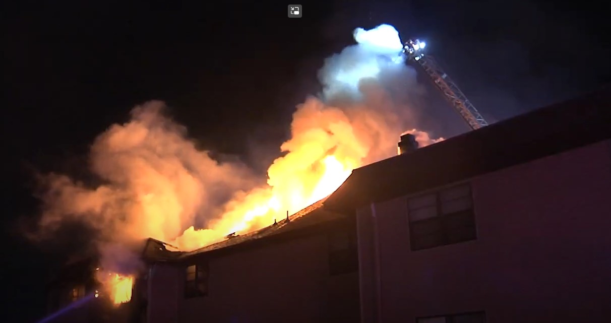 Overland Park apartment fire displaces residents from 8 units overnight.