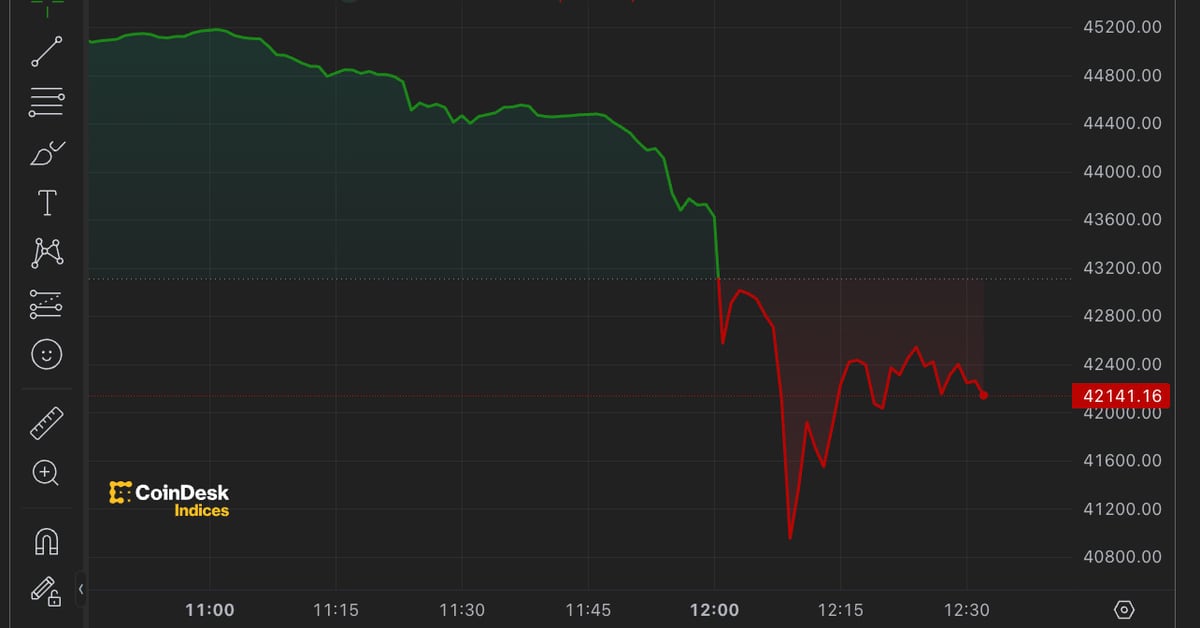 Featured image for "Bitcoin Plummets, Triggering $400M Liquidation Frenzy"