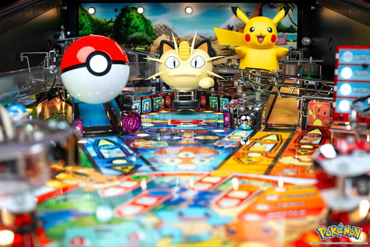 Gotta Play 'Em All: Pokémon Pinball Adds Animatronic Pikachu and Master Ball Plunger