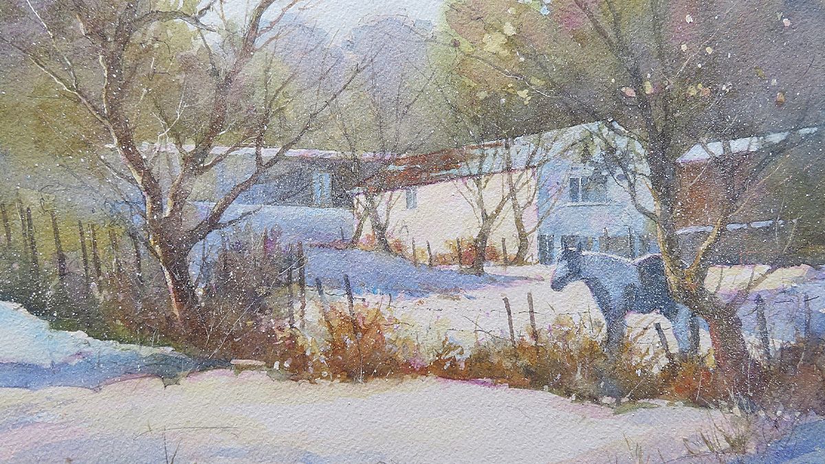 Featured image for Mastering the art of painting winter wonderlands in watercolour