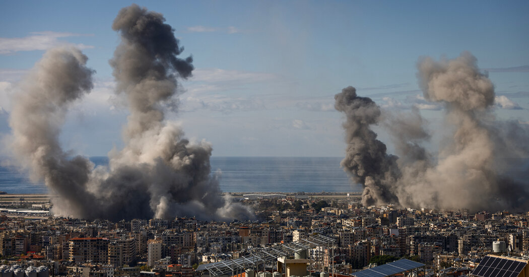 Israel Intensifies Beirut Strikes Amid Looming Ceasefire Talks with Hezbollah