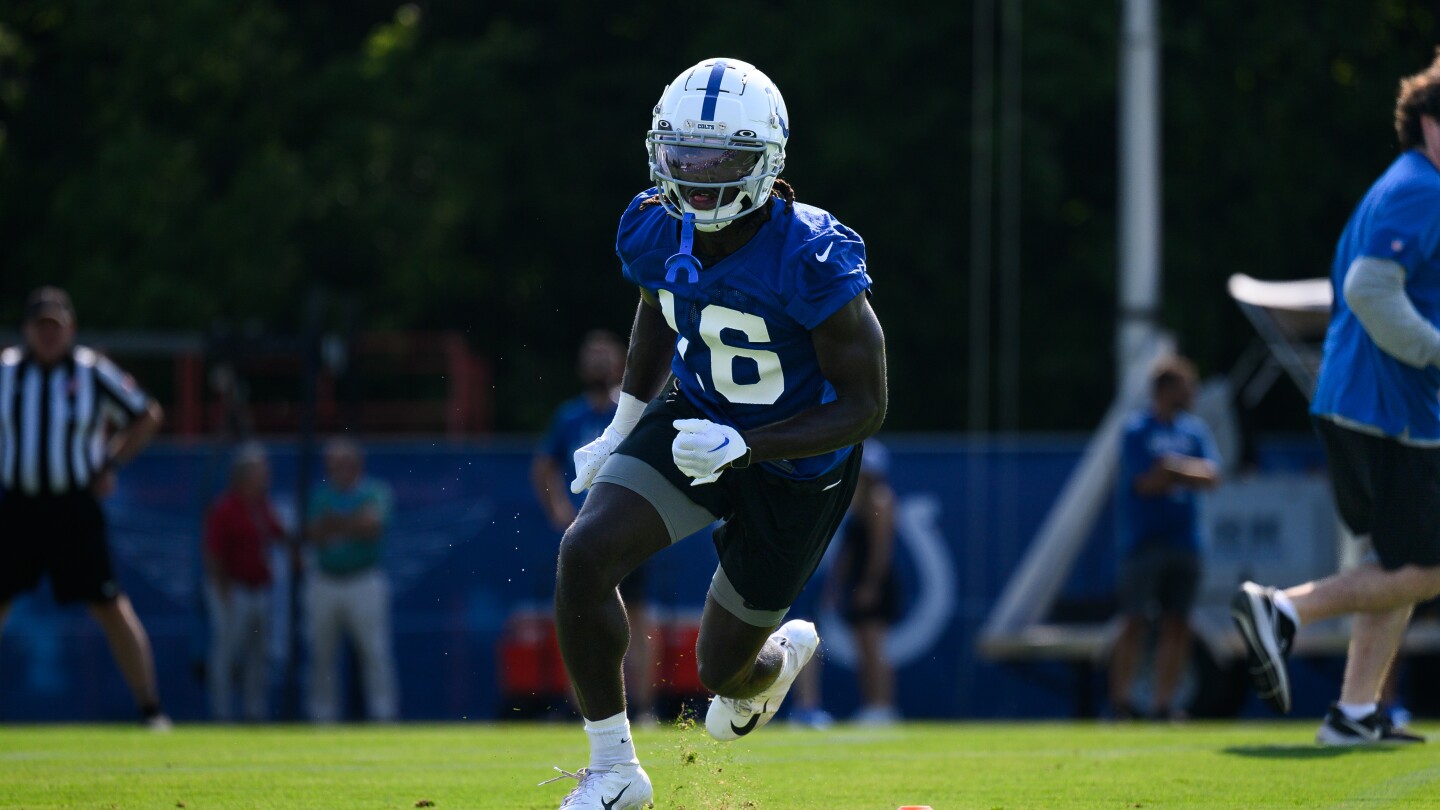 Featured image for Colts WR Ashton Dulin's Season Ends with Torn ACL