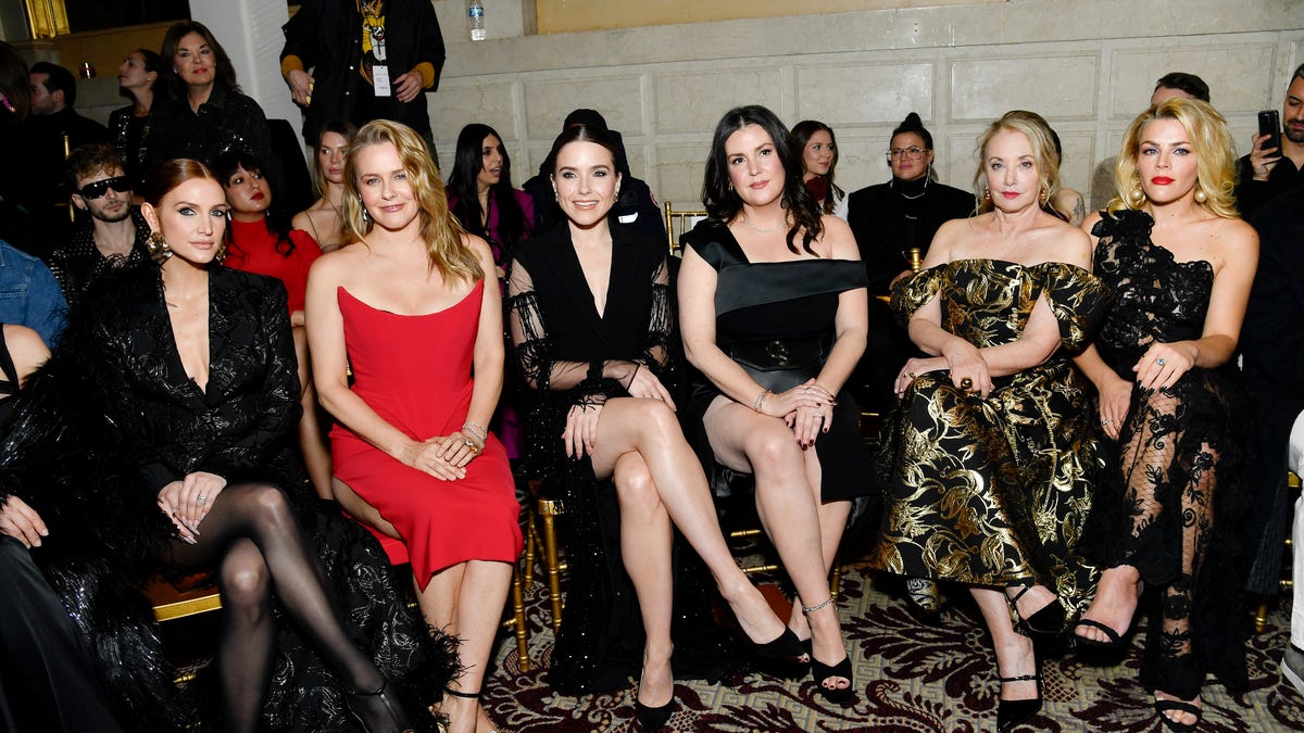 Featured image for "Christian Siriano's Star-Studded NYFW Show: Ashlee Simpson and 'Succession' Star Shine"