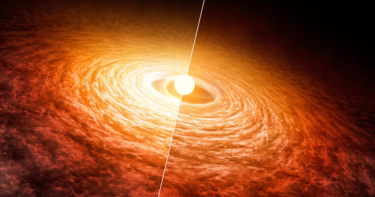 "The Birth of the Sun: A Glimpse into its Early Days"