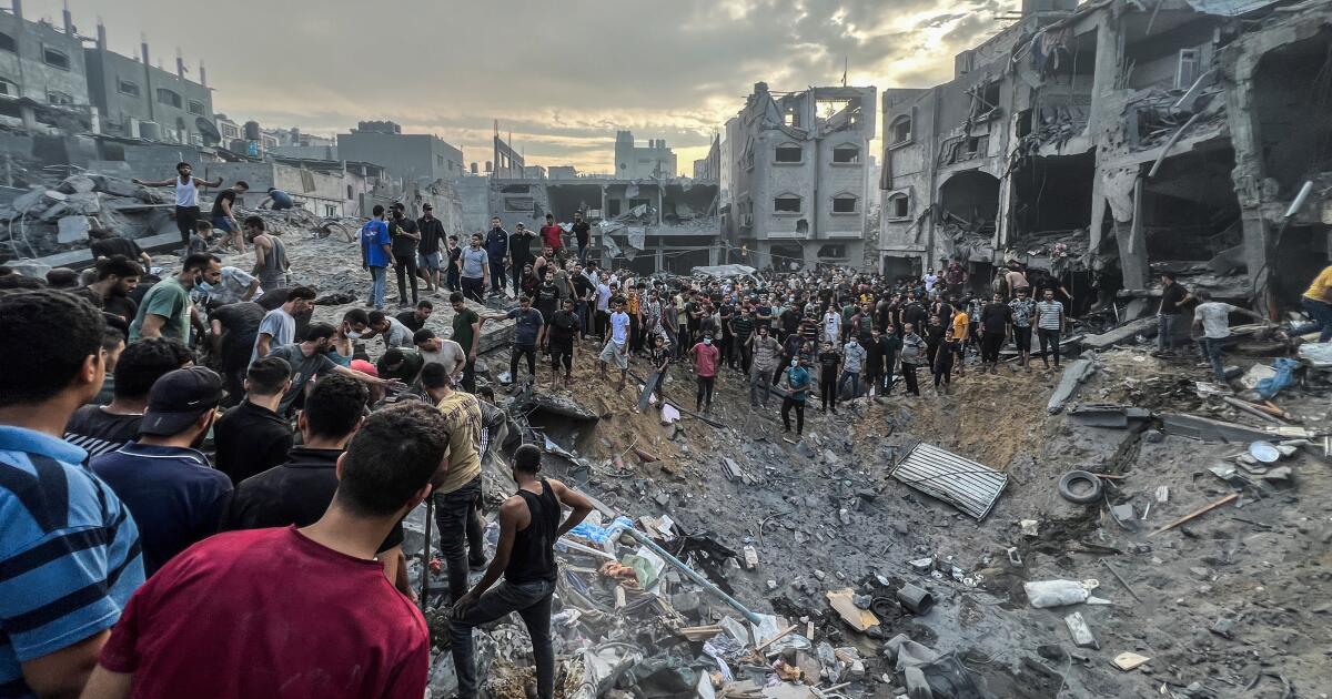 Israeli Strikes Devastate Gaza's Jabaliya Refugee Camp, Entering Second Phase of Military Operation with Long War Warning: Live Updates