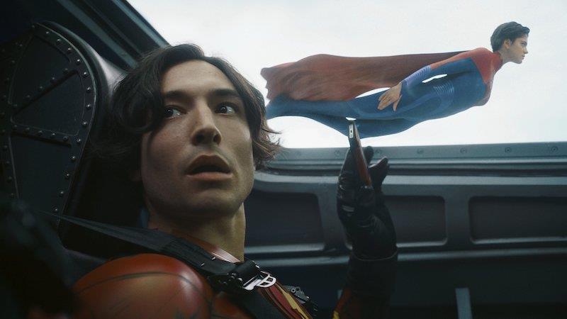 Featured image for "Director defends bad visual effects in The Flash, while Spider-Man 2 adds new playable location."