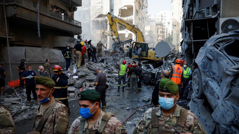 Israeli Airstrike in Beirut Kills 15, Targets Hezbollah