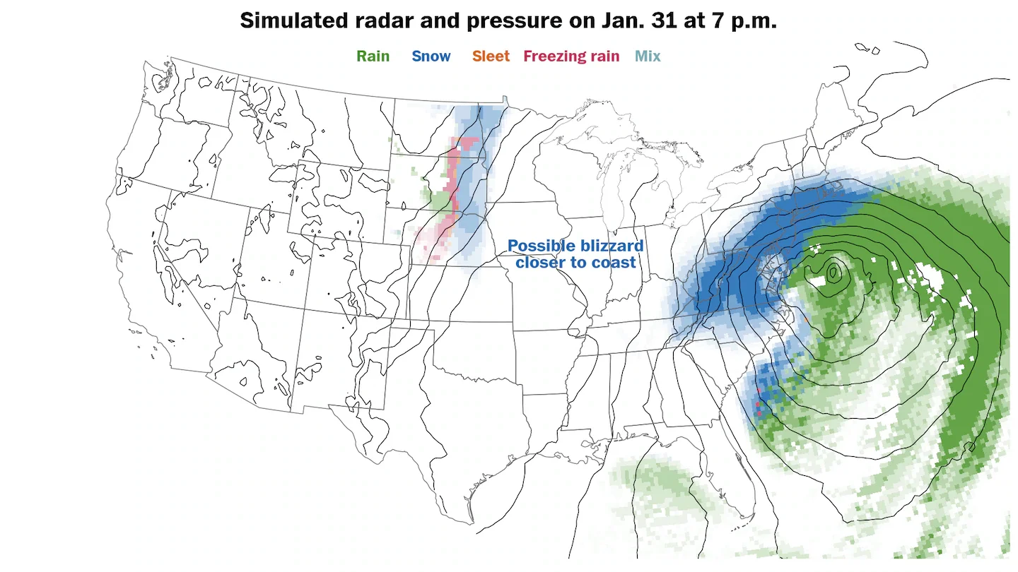 East Coast Snow Watch: Fresh Weekend Storm Scenarios Unfold