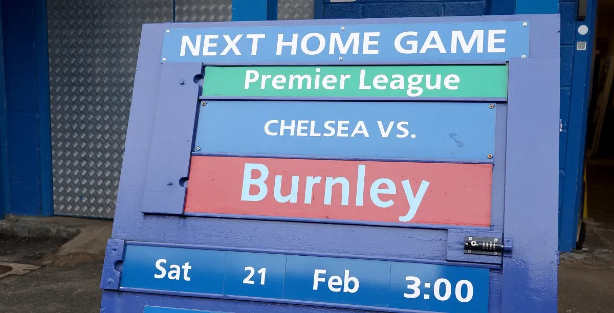 Chelsea name XI for Burnley clash at Stamford Bridge